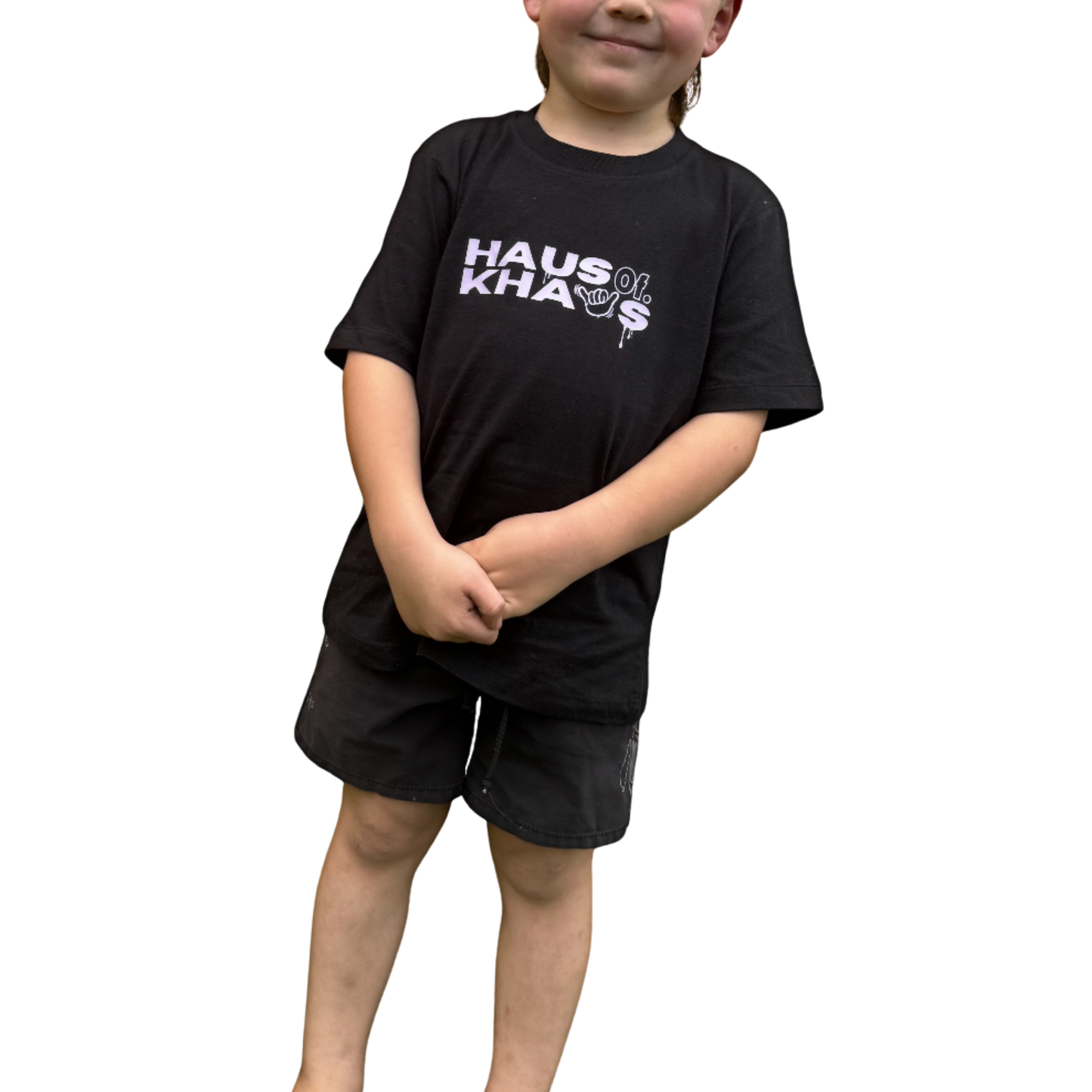 Kids Shaka tee - Lilac